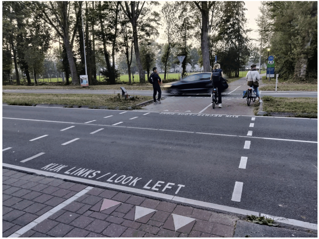 Foto: Sjoerd Brandsma. Victim blaming op Nijenoord Allee na dodelijk ongeluk